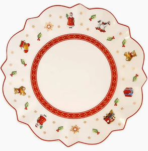 Toys Delight Bread & Butter Plate White in Multi