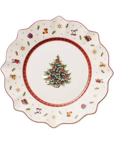 Toys Delight Salad Plate White in Multi