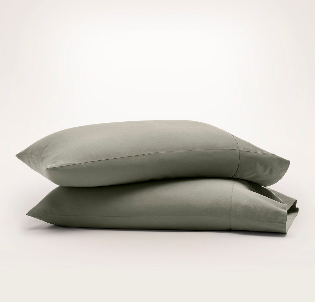 Signature Hemmed Pillowcase Set in Juniper