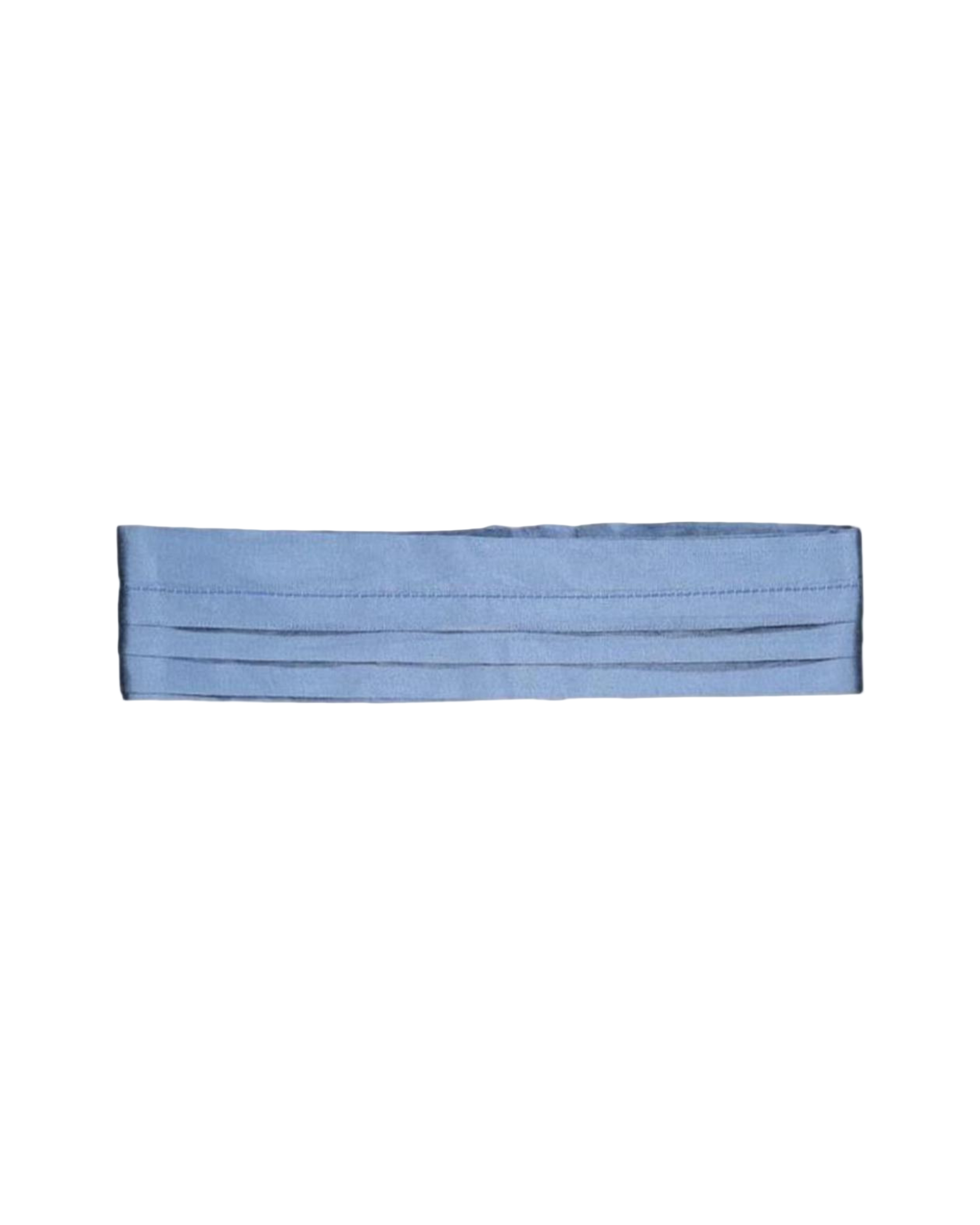 Silk Cummerbund Ocean Blue