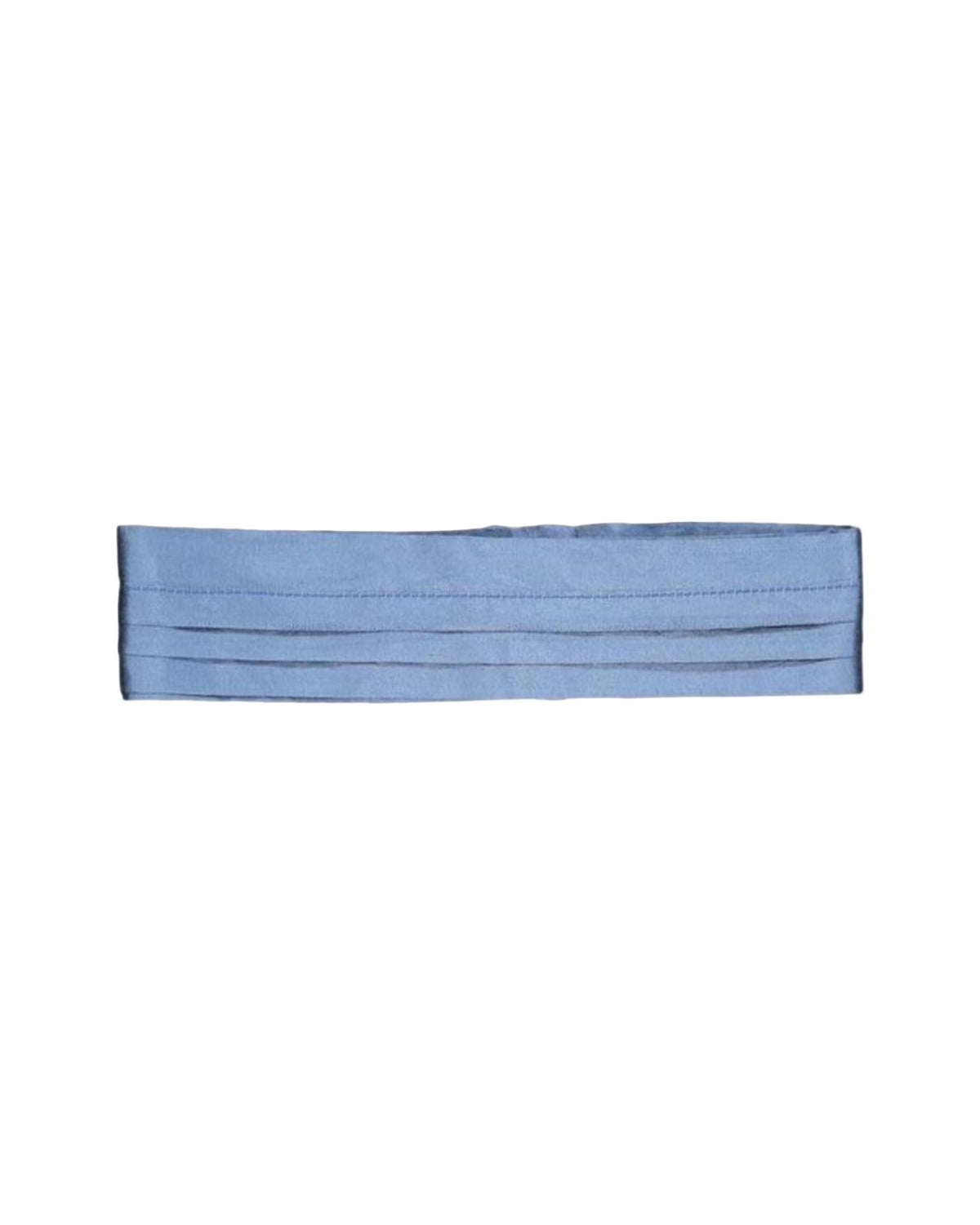 Silk Cummerbund Ocean Blue