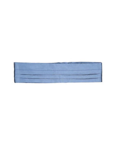 Silk Cummerbund Ocean Blue