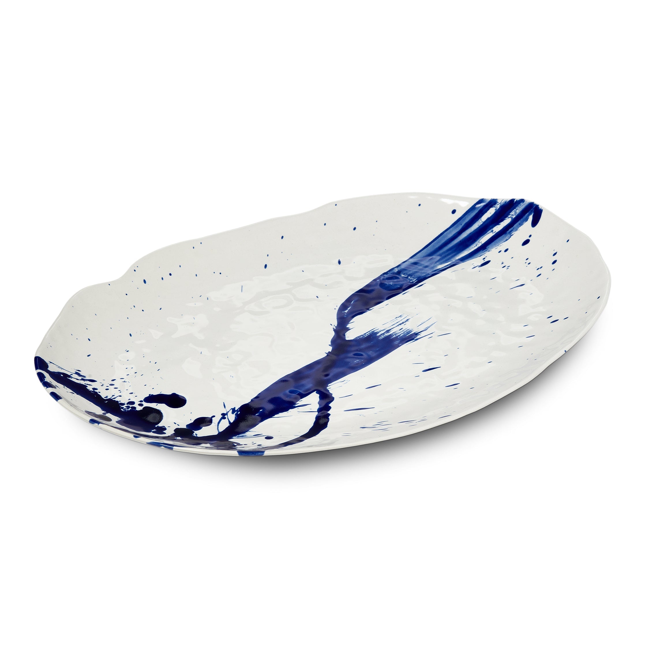 Burlington Oval Platter — Artisan Blue