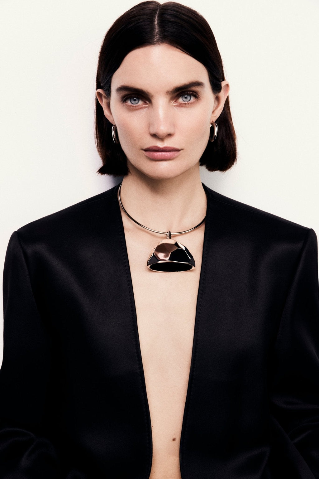 Silver Bell Choker - Marina Moscone