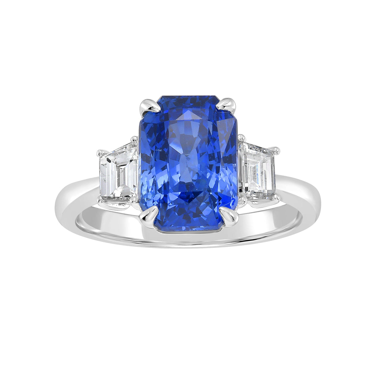 Simone Blue Sapphire Ring - Jewelry - RUCHI New York