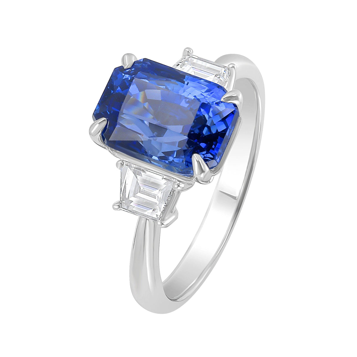Simone Blue Sapphire Ring - Jewelry - RUCHI New York