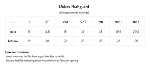 Unisex Short-Sleeve Rashguard in Navy