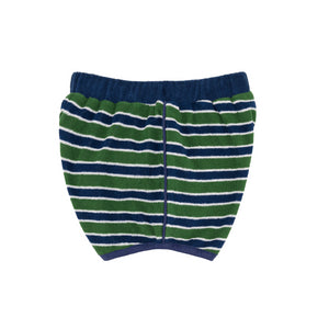 Girls Evergreen Stripe French Terry Bloomer Short