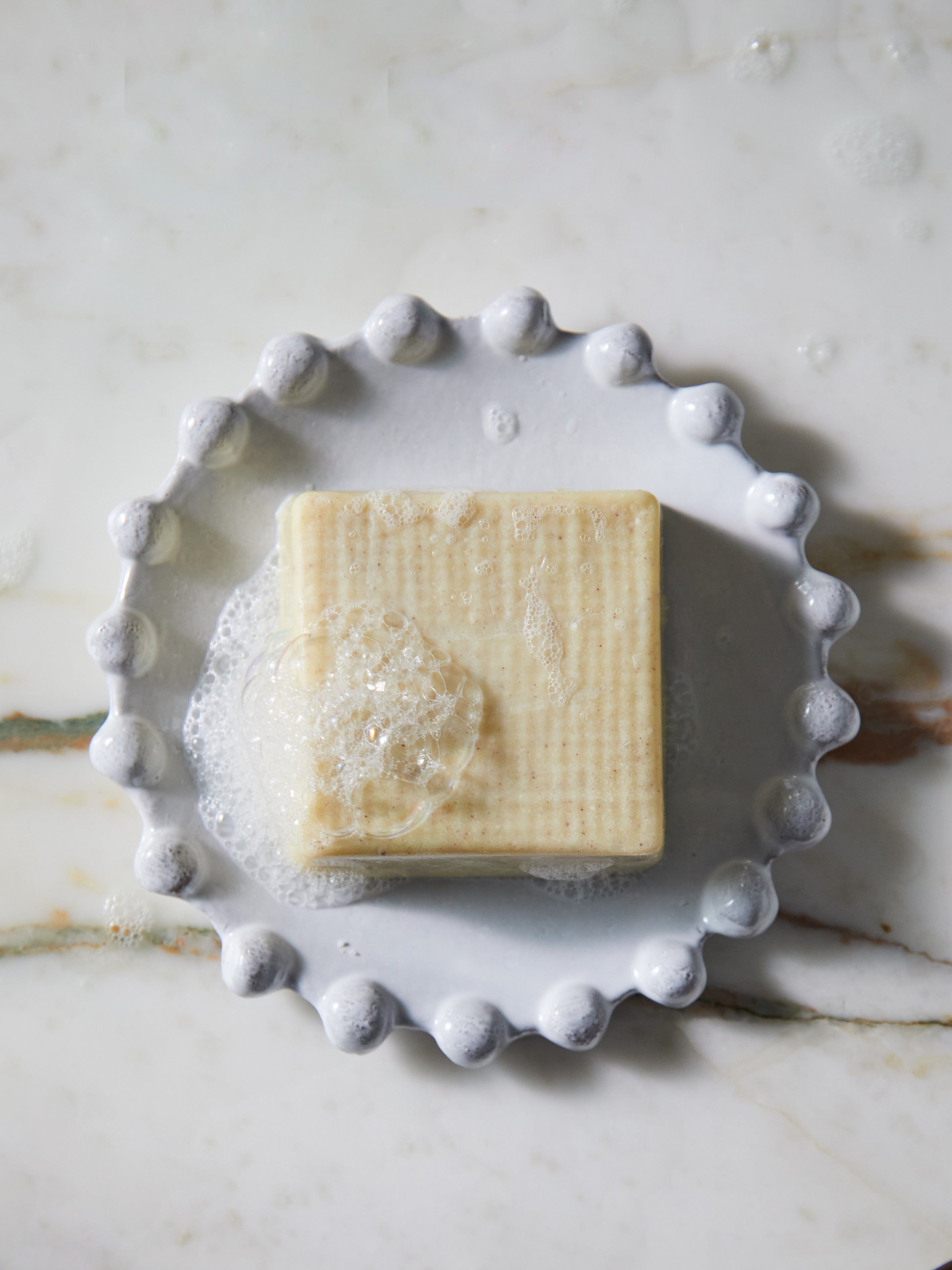 Adélaïde Hand-Glazed Ceramic Soap Dish