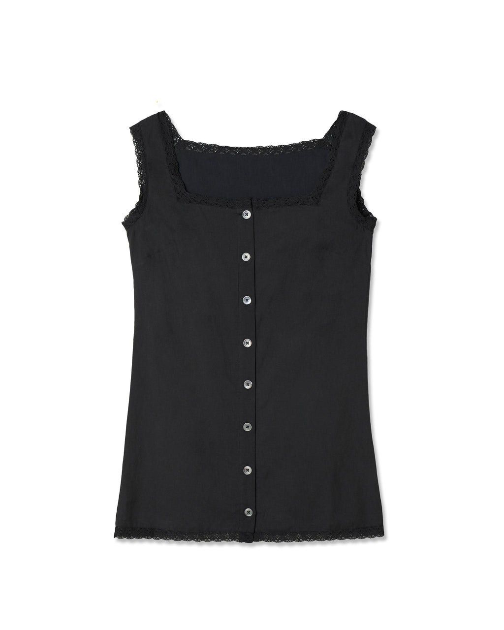kinderbrook sleeveless dress in black