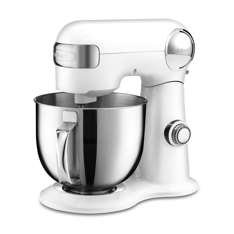 5.5-Quart Stand Mixer in White Linen