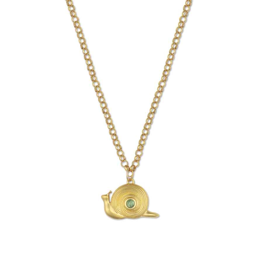 snail necklace