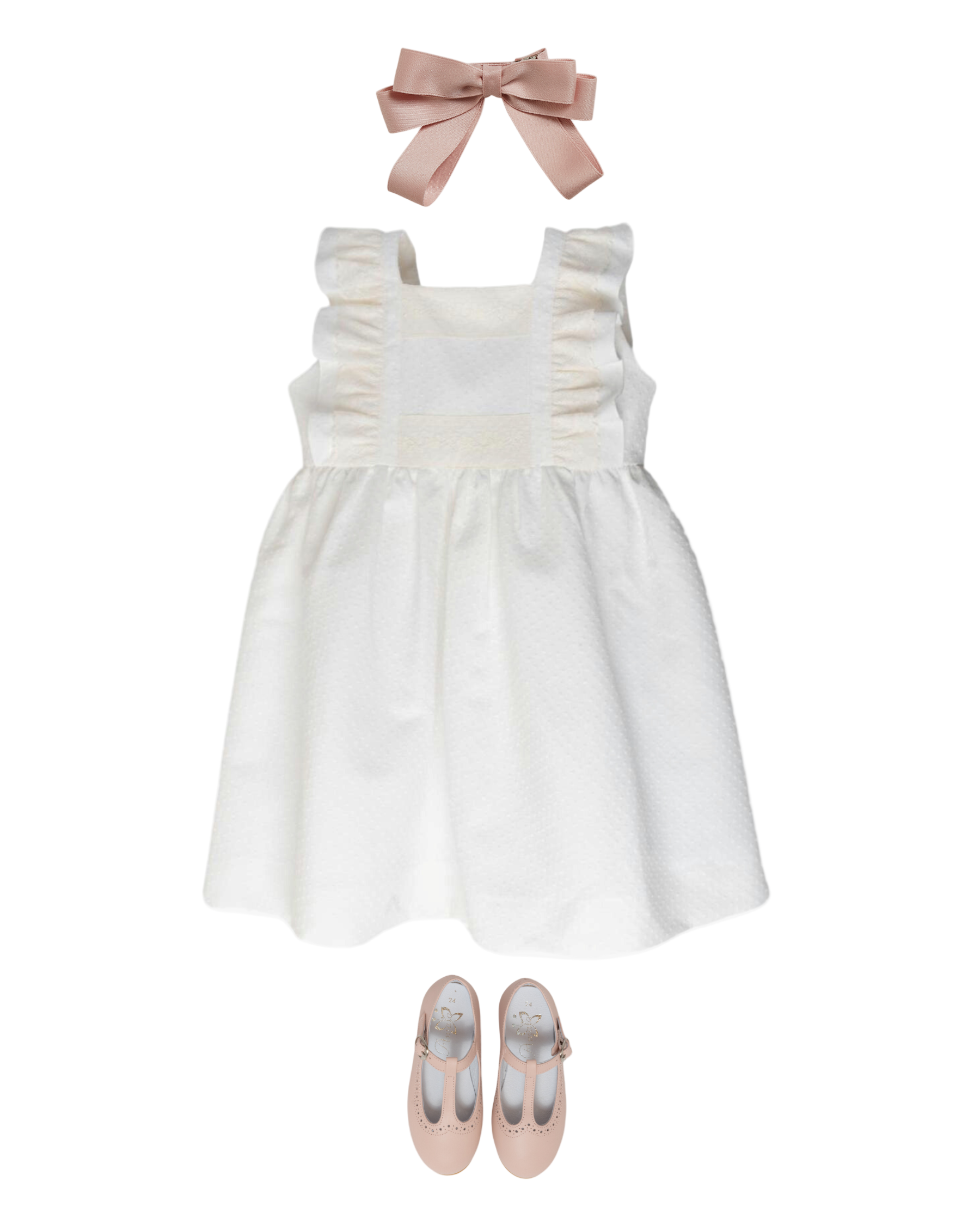 Snowdrop Dress in White
