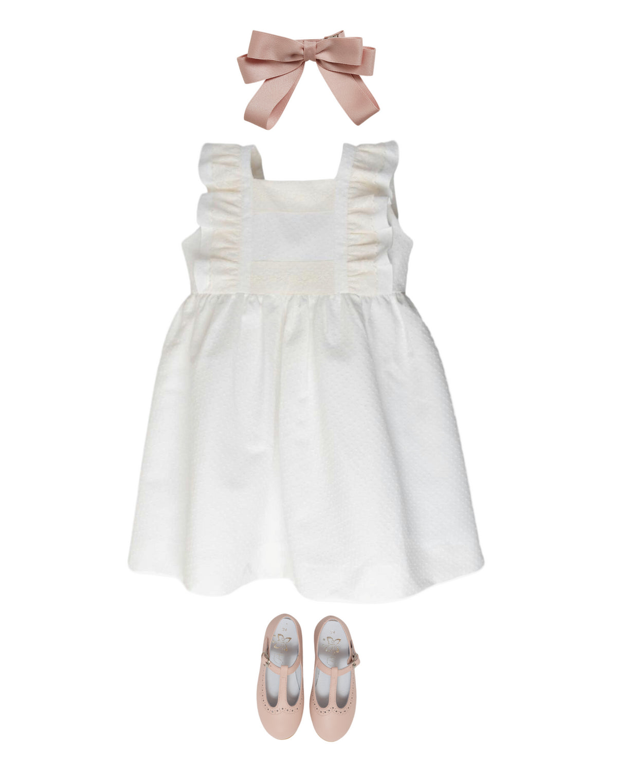 Snowdrop Dress in White