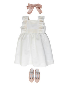Snowdrop Dress in White