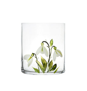 Snowdrop Crystal Tumbler