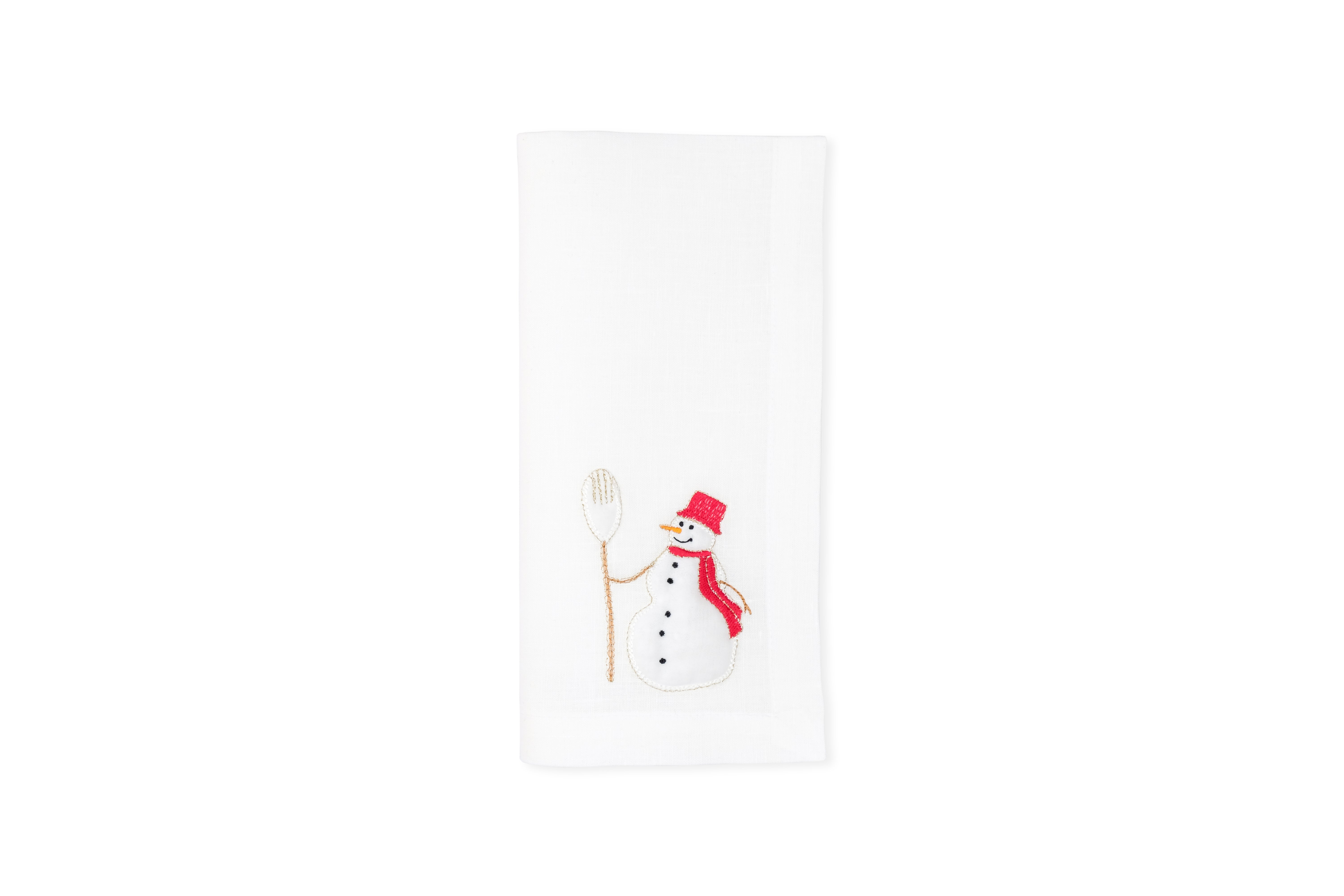 TriChi Design Snowman Napkin - Thumbnail 2