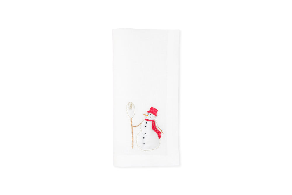 Snowman Napkin, Set of 2