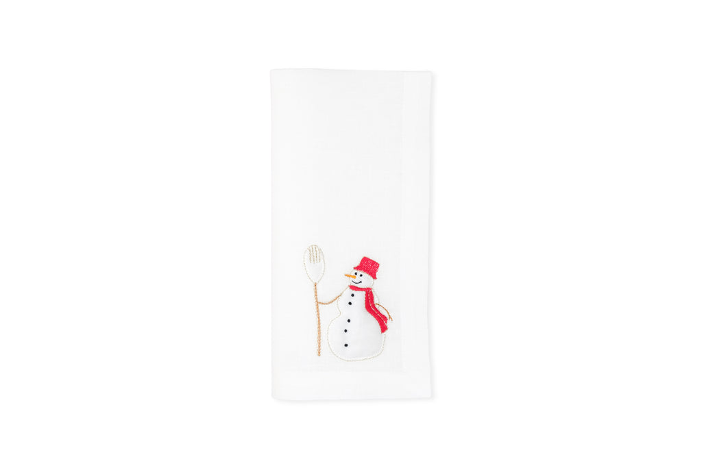 Snowman Napkin, Set of 2