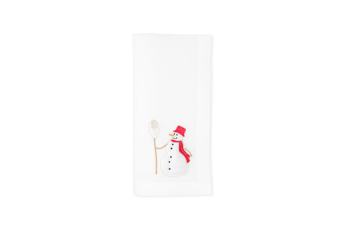 Snowman Napkin, Set of 2