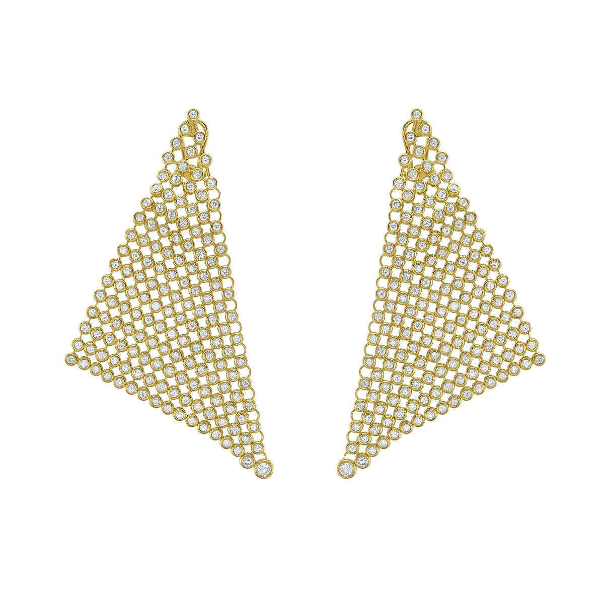 Soie Diamond Earrings - Jewelry - RUCHI New York
