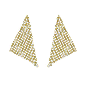 Soie Diamond Earrings - Jewelry - RUCHI New York