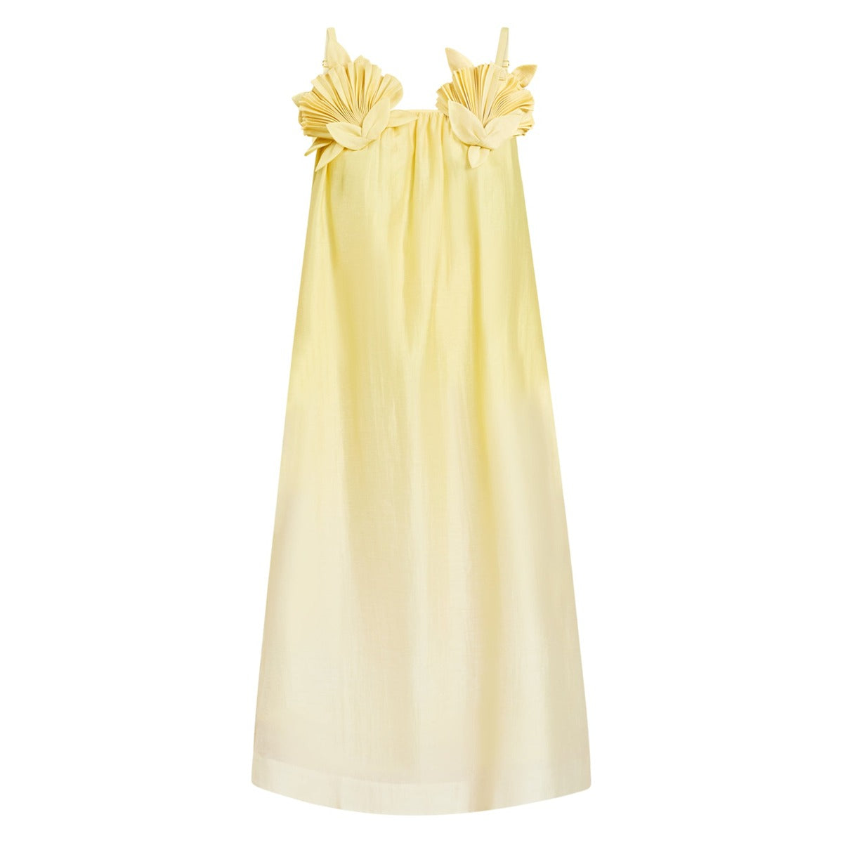 Solenn Midi Dress in Vanilla Sunrise