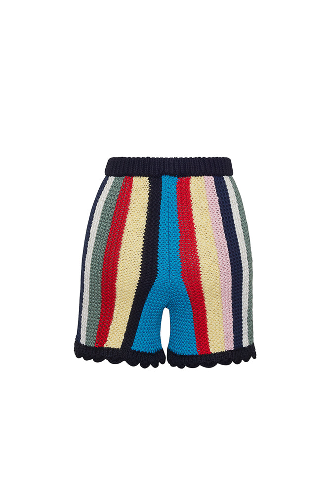 Marathi Shorts in Stripe Multi