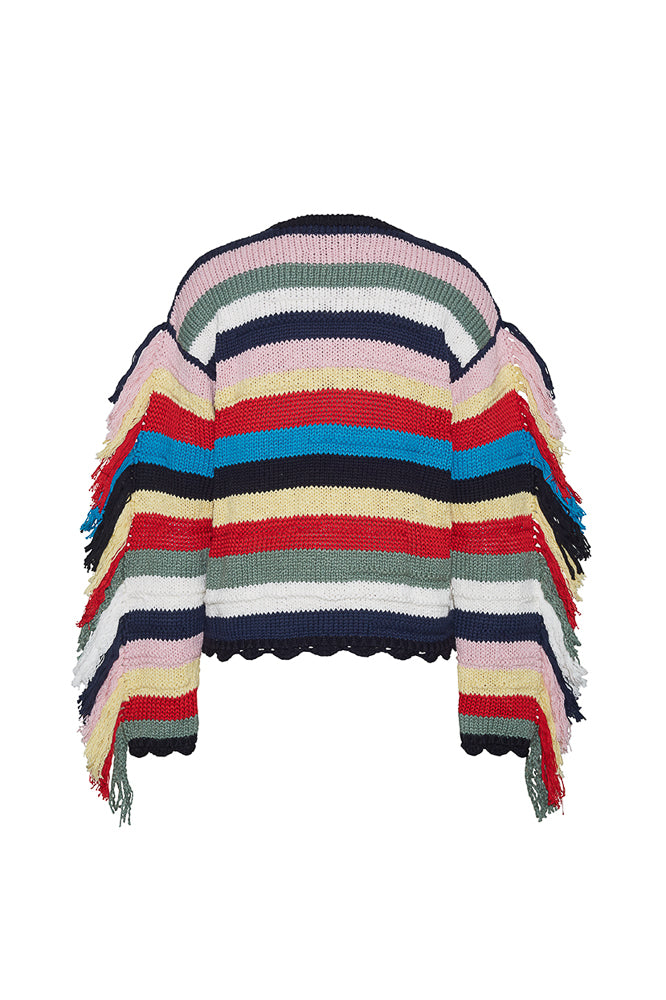 Marathi Crewneck in Stripe Multi