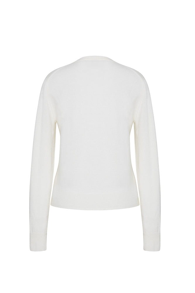 Bird from Patmos Crewneck in Cream