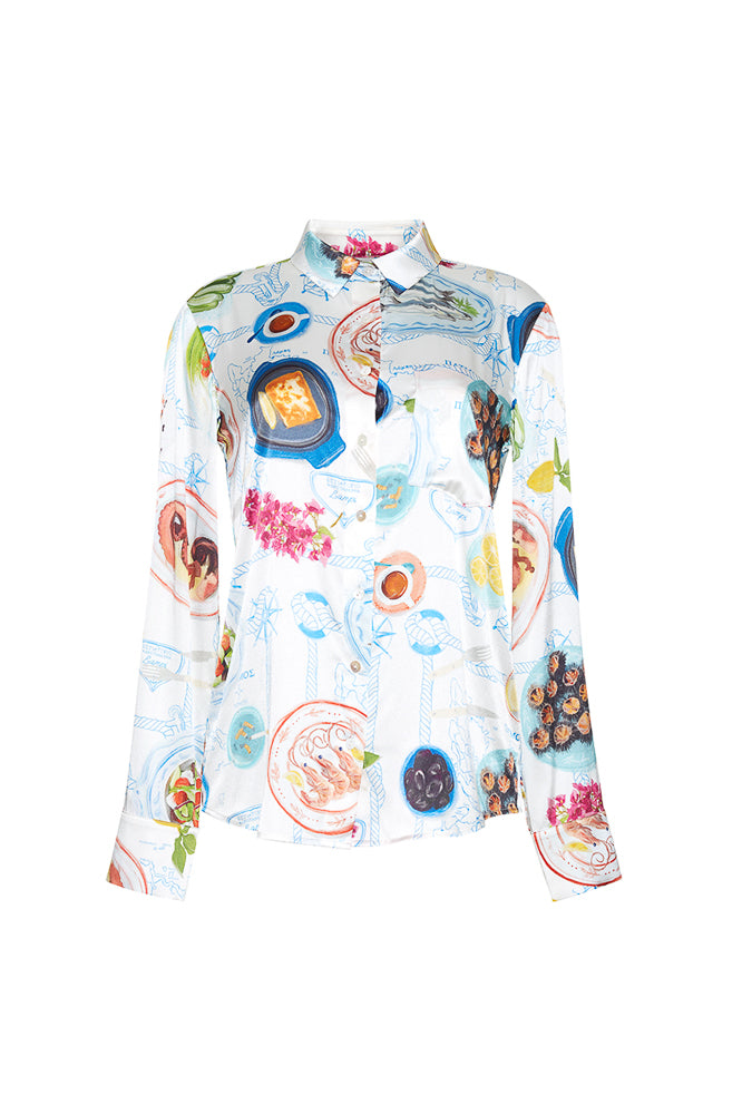 Lampi Button Down in Lunch