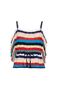 Marathi Tank in Stripe Multi