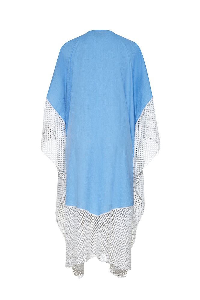 Kampos Caftan in Blue Multi