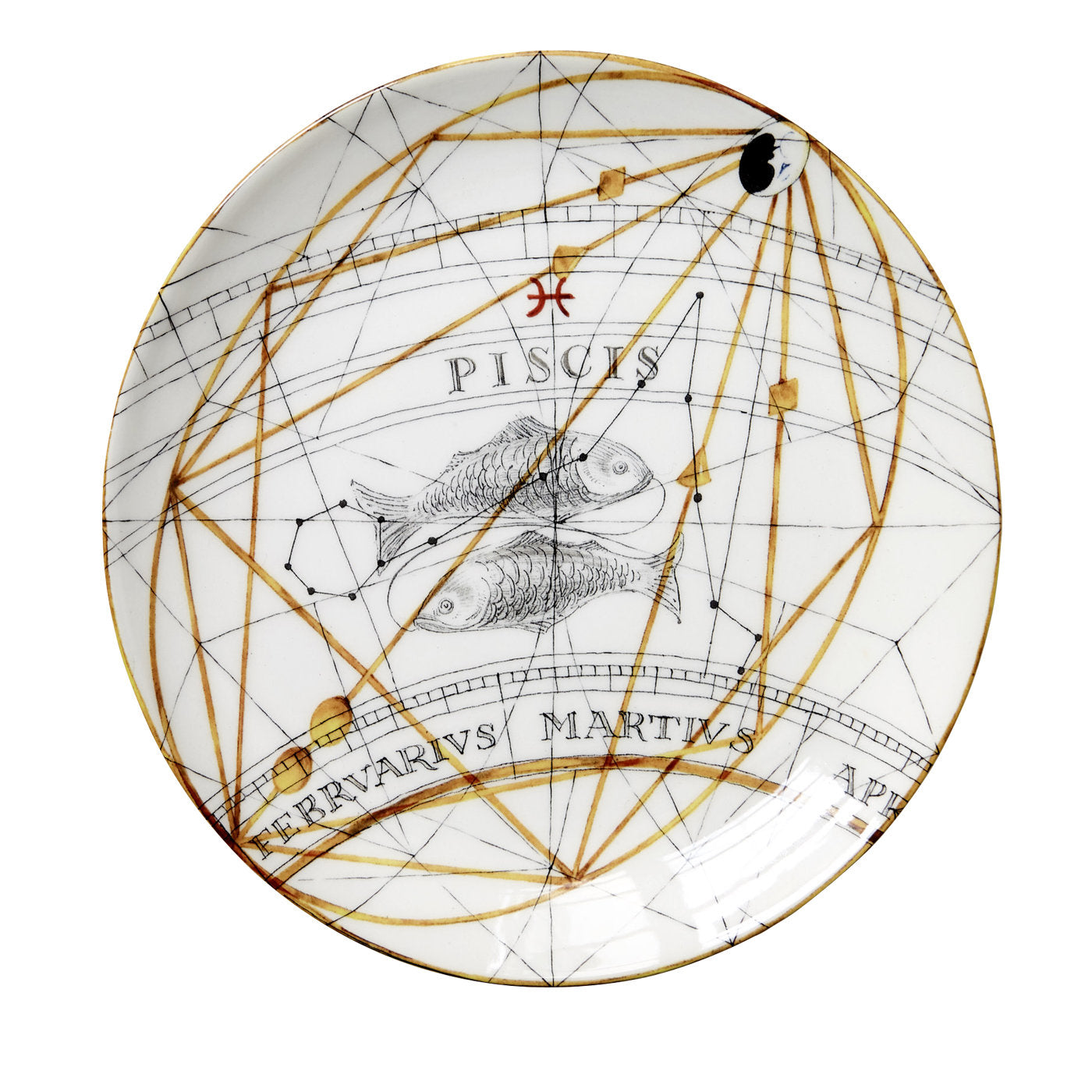 Zodiaco Piscis Dinner Plate