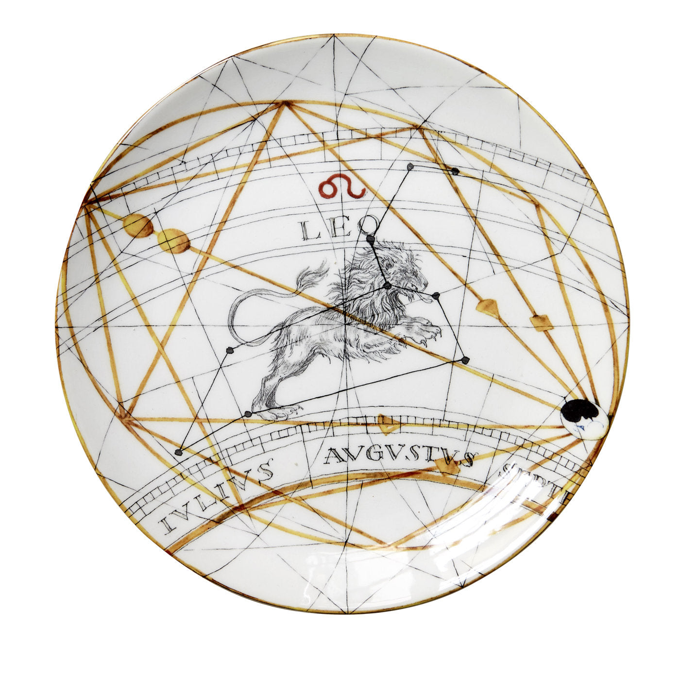 Zodiaco Leo Dinner Plate