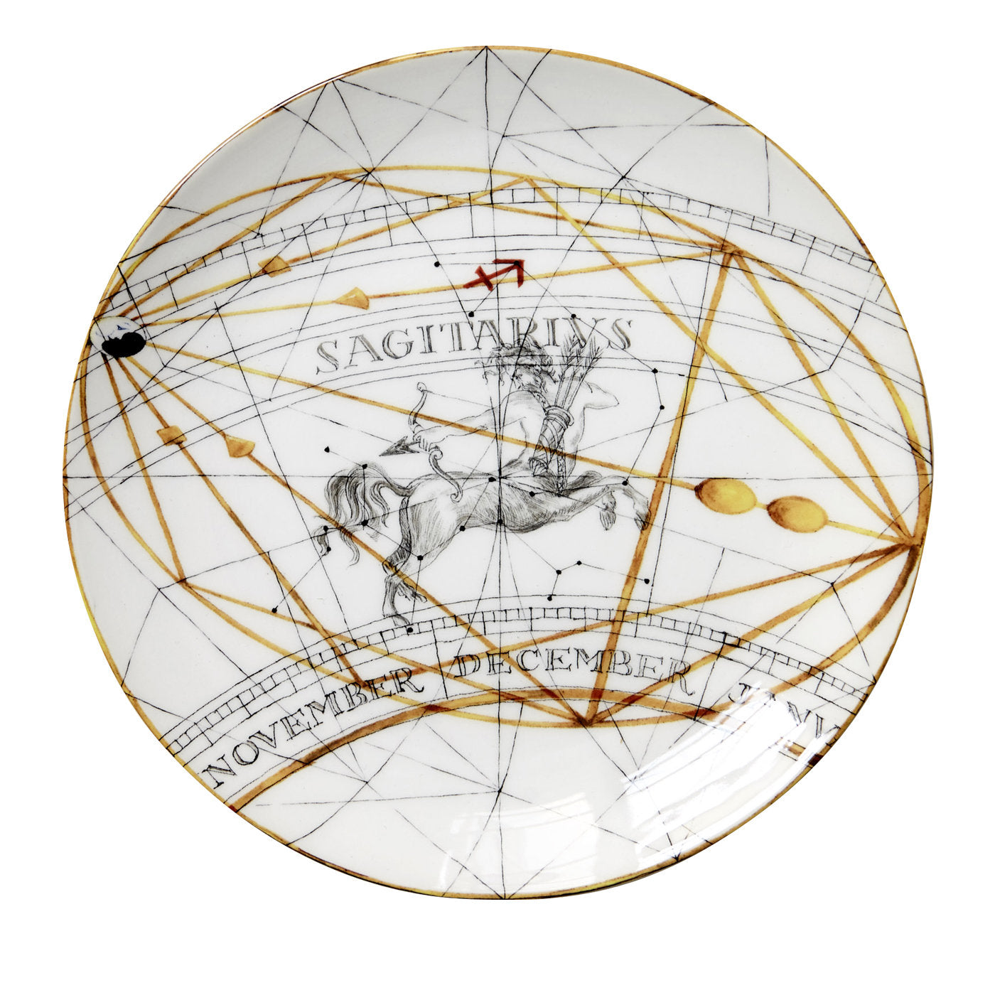 Zodiaco Sagittarius Dinner Plate