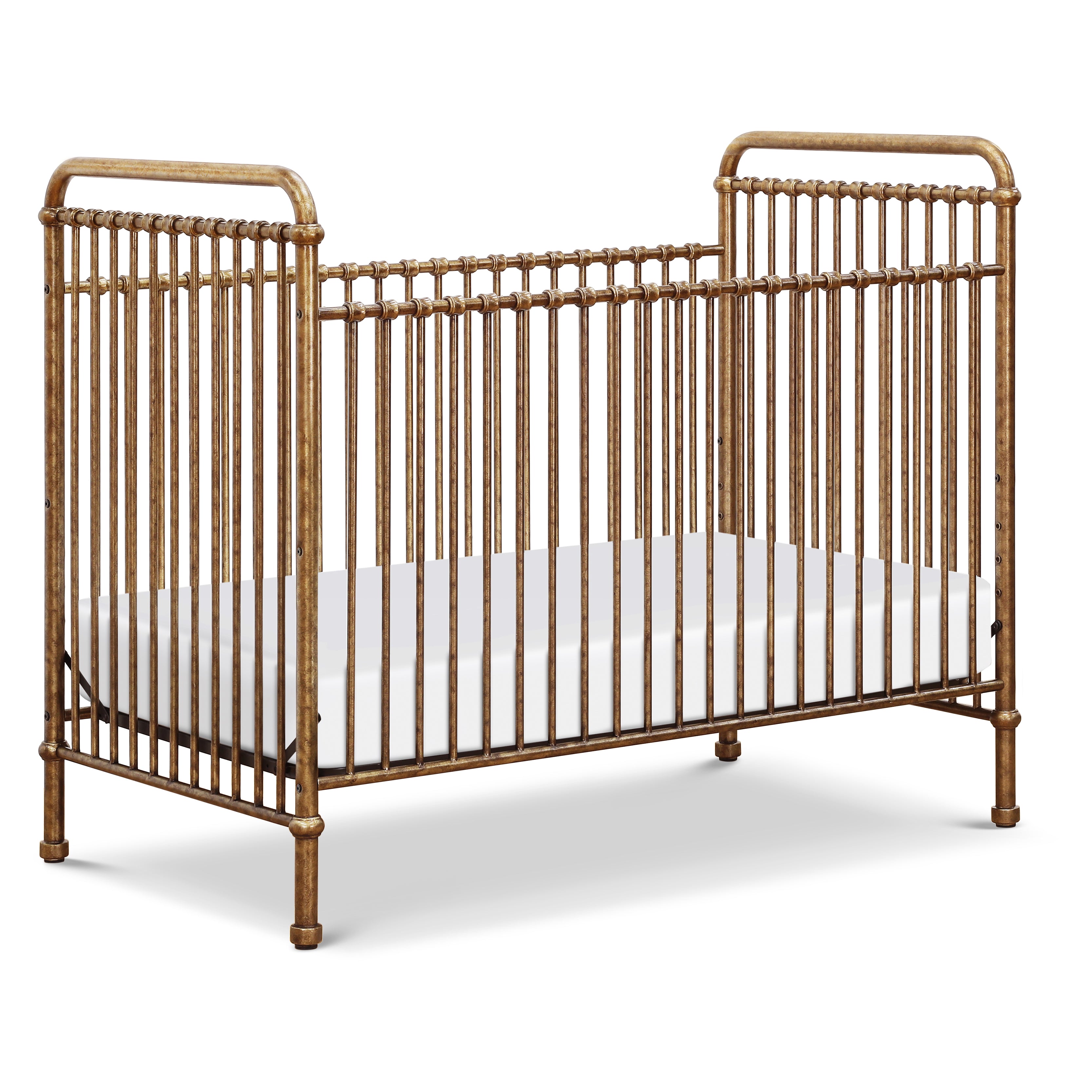 Abigail 3-in-1 Convertible Crib in Vintage Gold