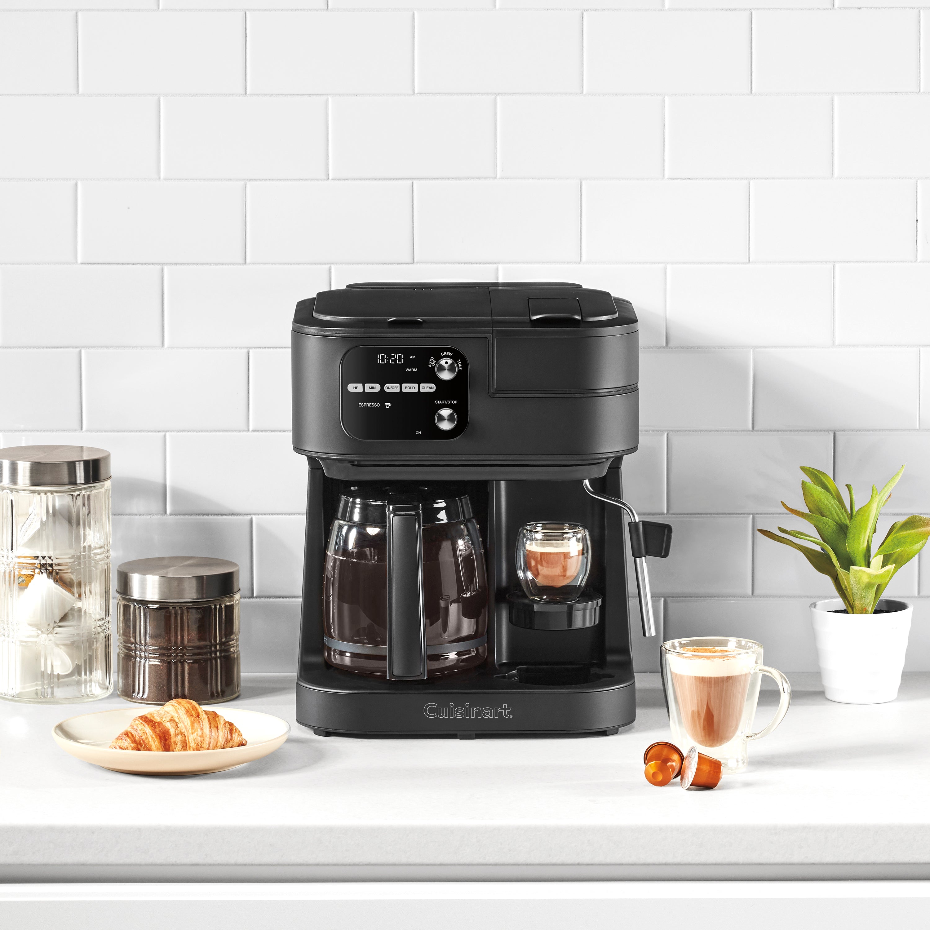 Coffee Center® Barista Bar 4-in-1 Coffeemaker in Matte Black