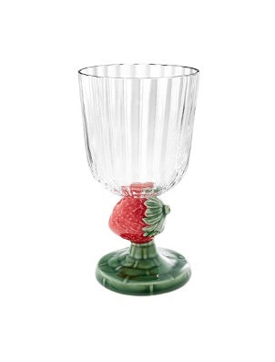 Carmen Goblet Strawberries Stem, Set of 2