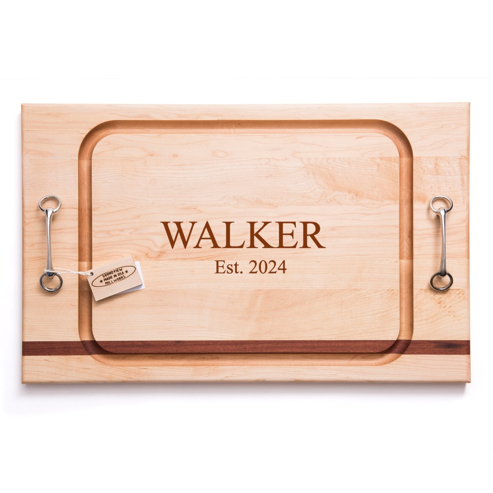 Equestrian Bit Handle Steak Boards