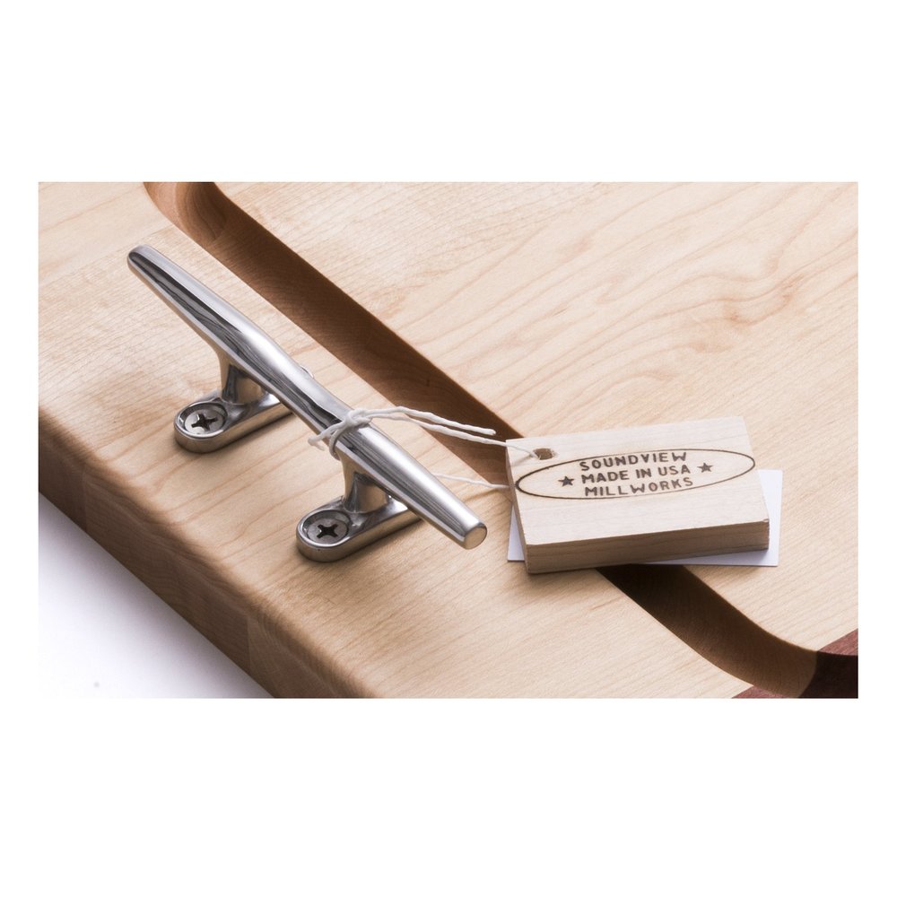 Nautical Cleat Handle Steak Boards