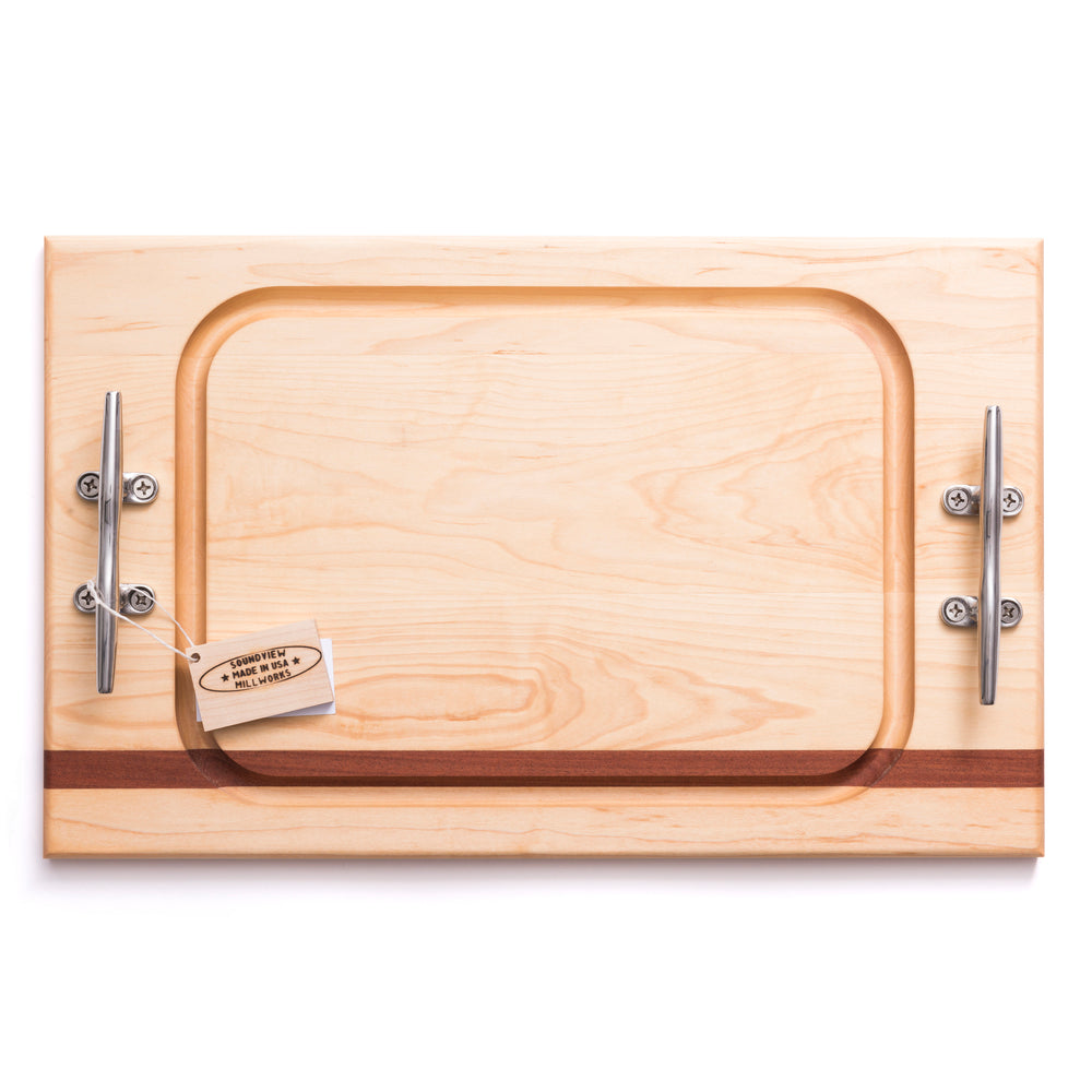 Nautical Cleat Handle Steak Boards