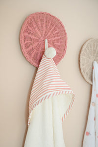 Striped Hooded Towel