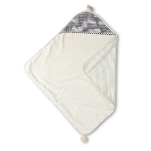 Striped Hooded Towel