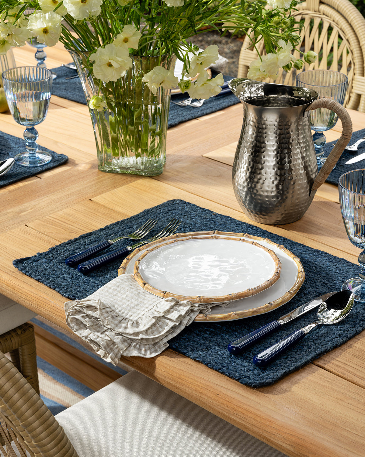 Bamboo Dinner Plates Set of 4
