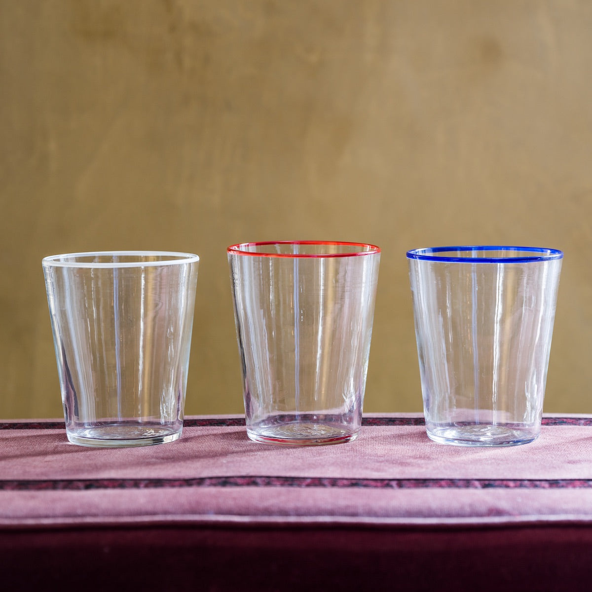 Summer Glasses in Red, Set of 6