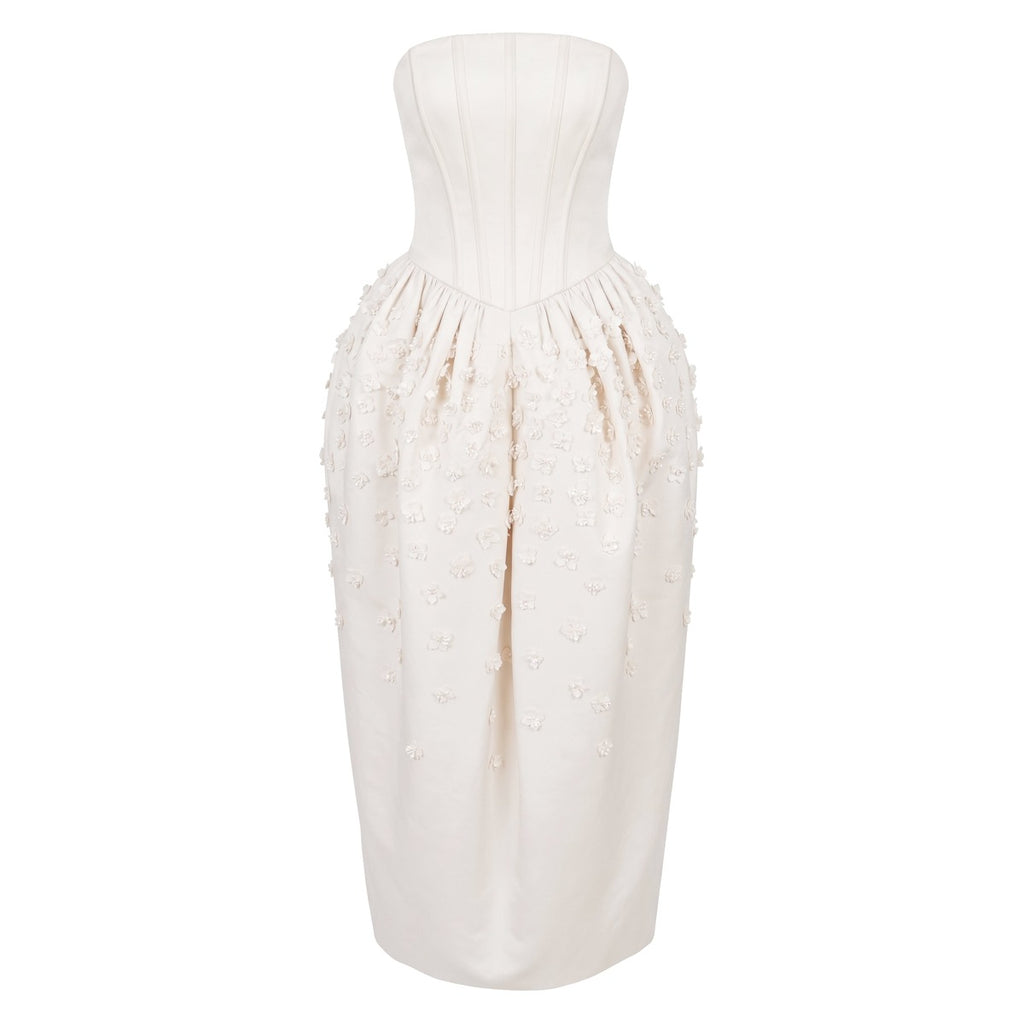 swan-dress-in-ivory-faille-with-petite-fabric-flowers
