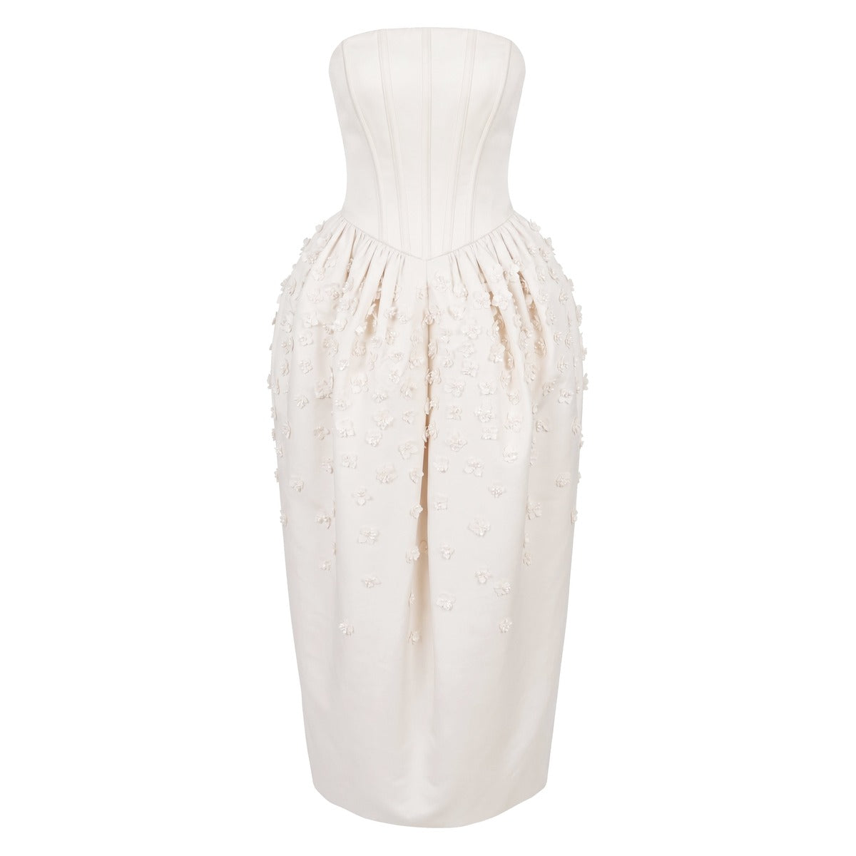 swan-dress-in-ivory-faille-with-petite-fabric-flowers