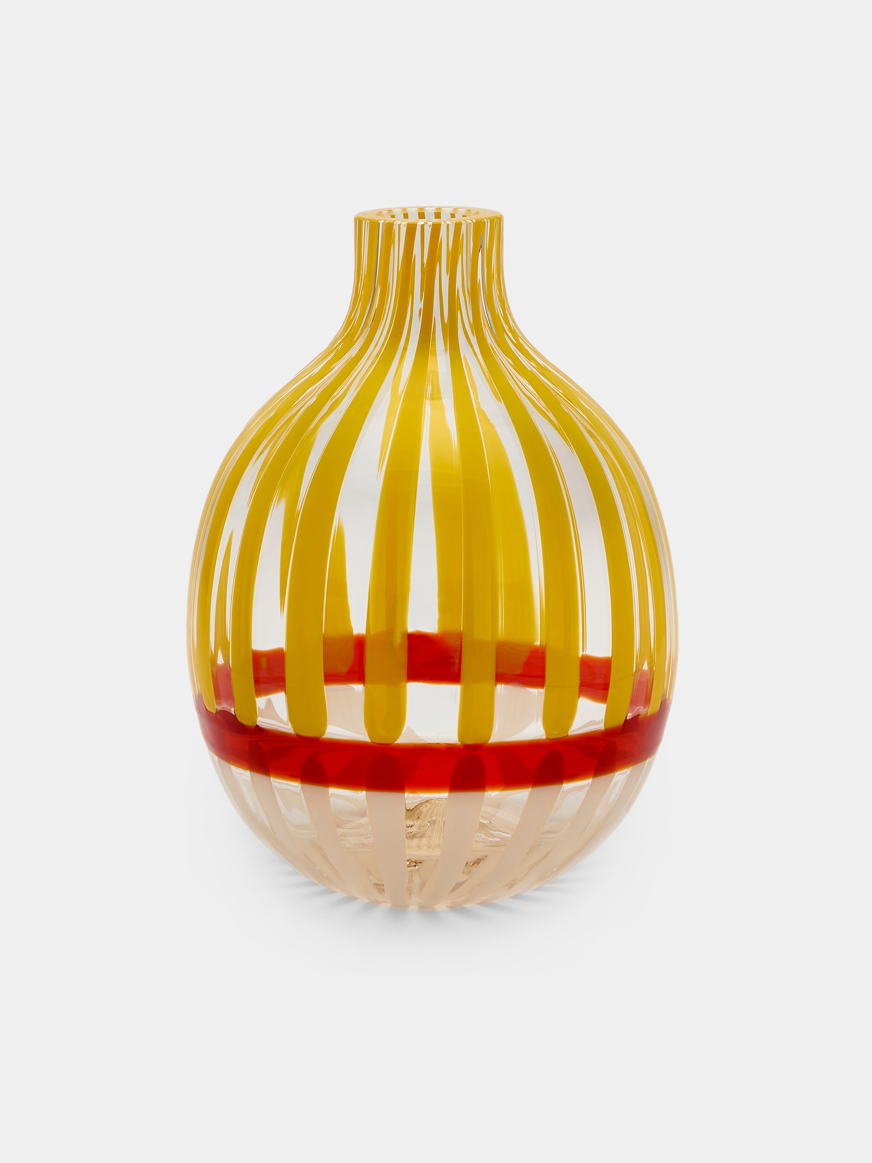 Carlo Moretti Hand-Blown Murano Glass Bud Vase