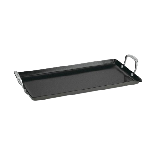 Double Burner Griddle in Black